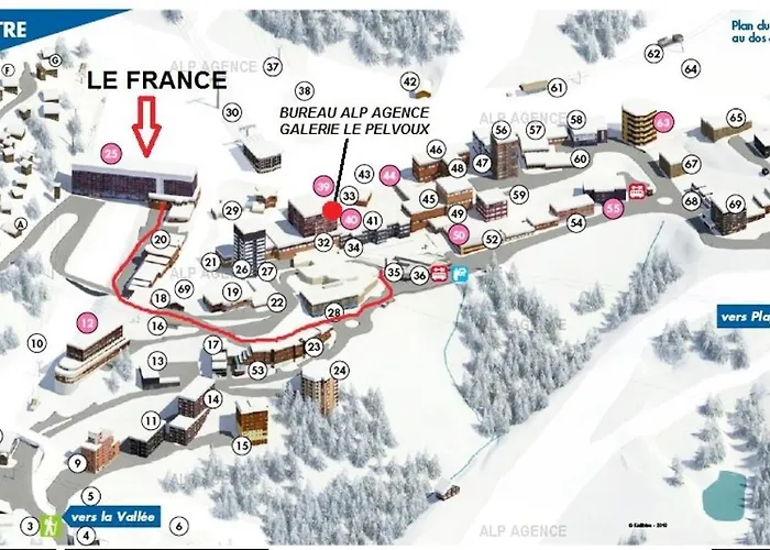 Le France - 3/4 Pers - Le France - 541fr - Plagne Centre Mae-6094 * La Plagne